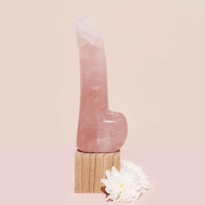 Lingam Crystal- Rose Quartz