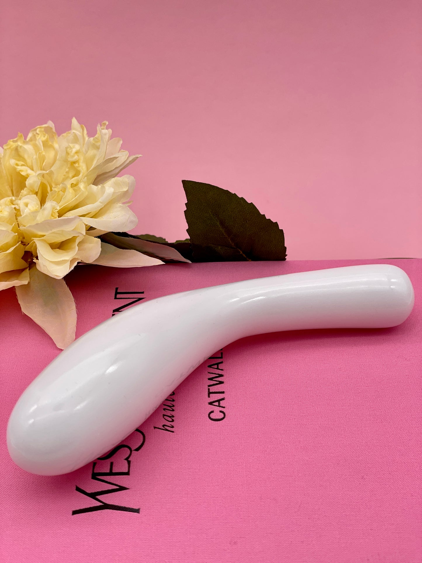 White Jade pleasure Wand "Abundance"