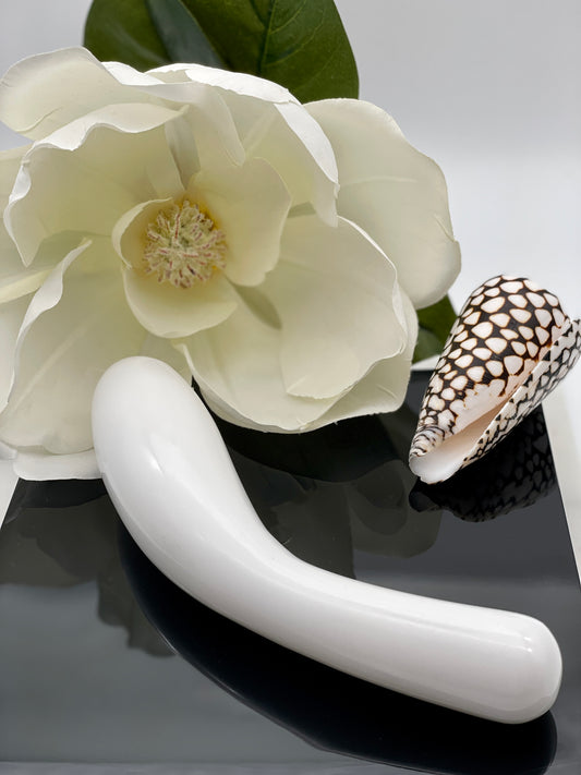 White Jade pleasure Wand "Abundance"