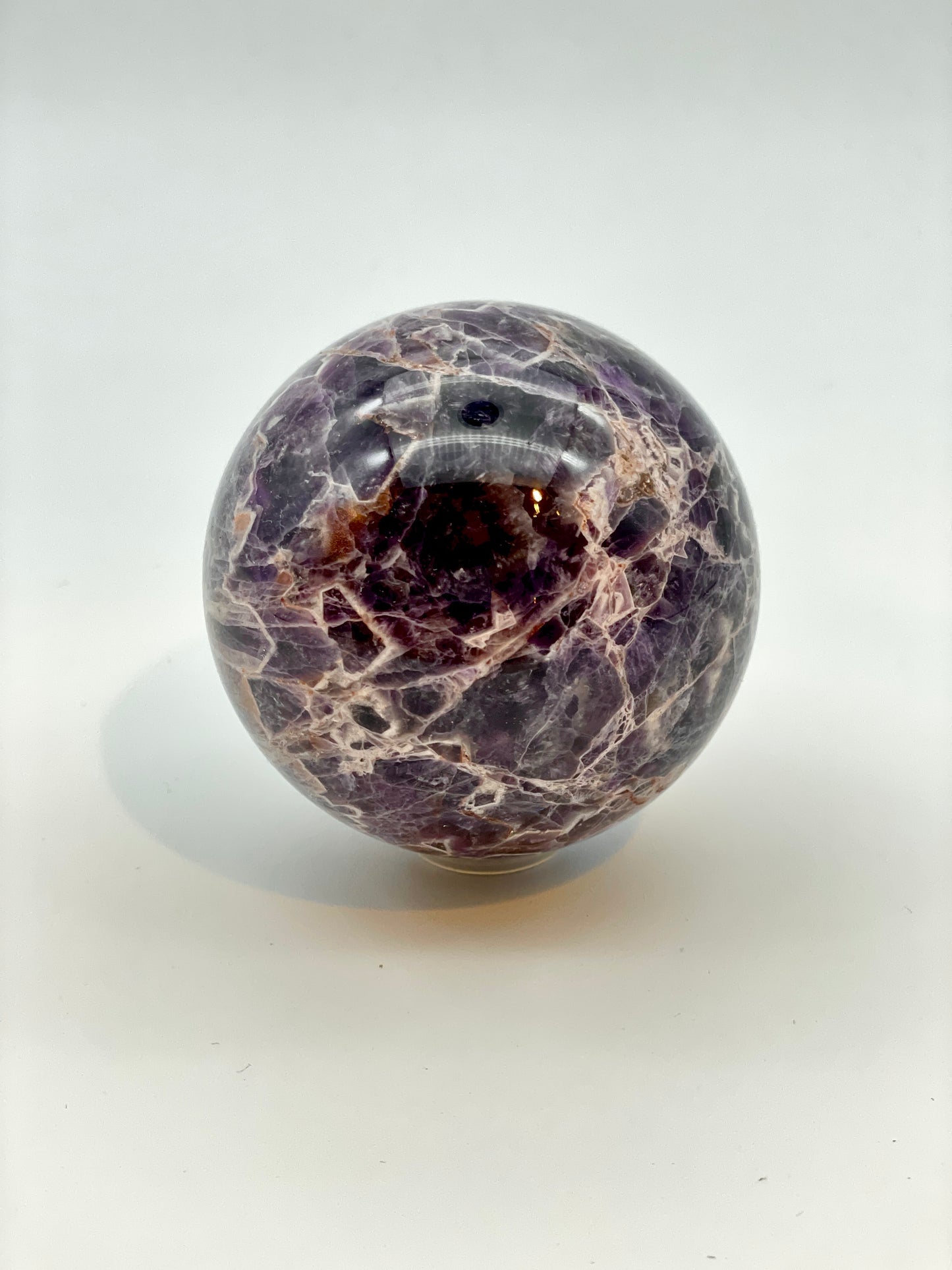 Amethyst crystal ball "Calming"