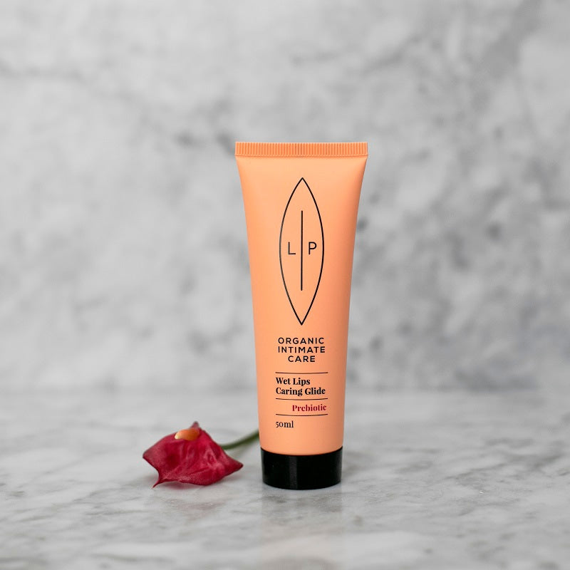 LIP INTIMATE CARE WET LIPS CARING GLIDE - NATURLIG PREBIOTISKT GLIDEMIDDEL