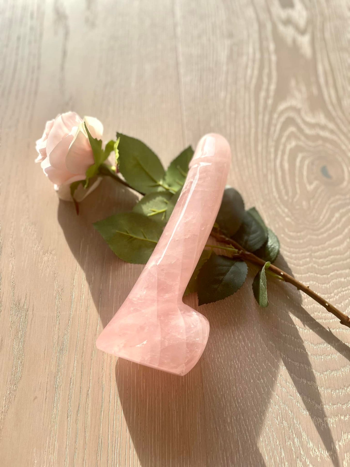 Lingam Crystal- Rose Quartz