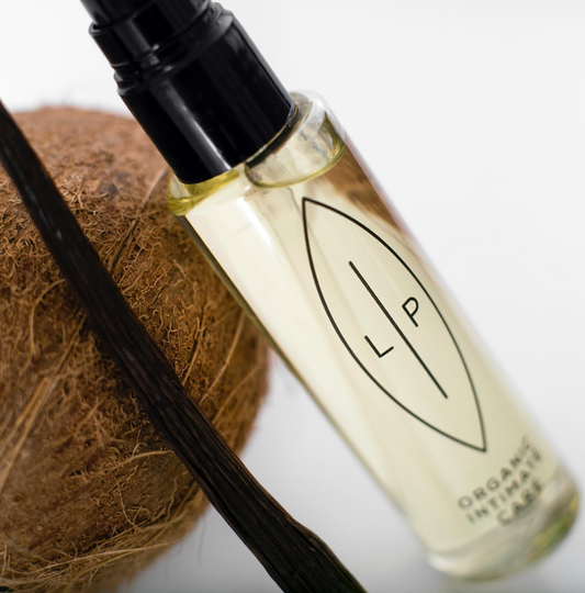 LIP ORGANIC INTIMATE CARE CLEANSING OIL - INTIMOLJE MED KOKKOS & VANILJE