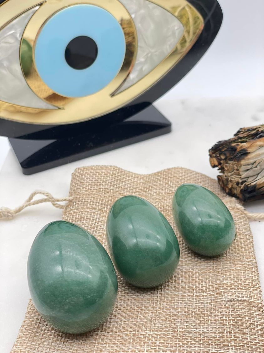 Green Aventurine Yoni Egg "Motivation"