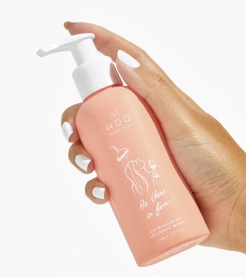 Woo more play PH balanced intimate wash